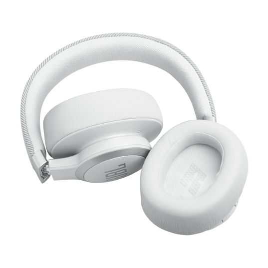 JBL Live 770NC - White - Wireless Over-Ear Headphones with True Adaptive Noise Cancelling - Detailshot 1